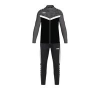 JAKO Traje de poliéster unisex Iconic, negro/antracita, L