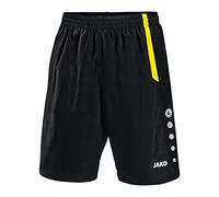 JAKO Turin Sporthose ohne Innenslip Kids schwarzgelb 164