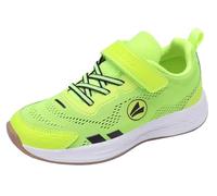 JAKO Zapatillas J-TF Play Ev para niños, Amarillo neón y Negro, 38 EU