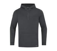 JAKO Zip Hoodie Pro Casual Sudadera con Capucha, Gris Ceniza, Medium Unisex Adulto