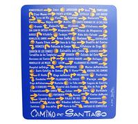 Jakobsweg [Bewahrer] Alfombrilla para ratón Estaciones del Camino de Santiago
