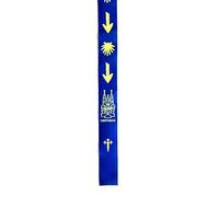 Jakobsweg [Bewahrer] Pulsera de cinta concha de vieira y flecha del camino