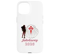 Jakobsweg Santiago Compostela 2026 Señora Peregrina Carcasa para iPhone 15