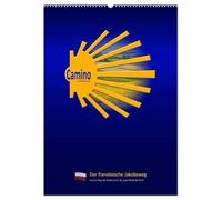 Jakobsweg Via Podiensis (Wandkalender 2026 DIN A2 hoch), CALVENDO Monatskalender: Der französische Jakobsweg von Le Puy-en-Velay nach St. Jean-Pied-de-Port