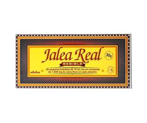 Jalea Real 1500mg, Suplemento Energético Natural, 20 Ampollas