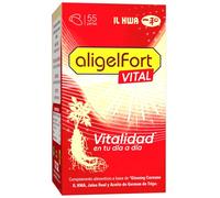Jalea Real con Ginseng - Aligelfort Vital 55 Perlas - Ginseng Coreano, Jalea Real y Germen de trigo | Vitalidad en tu día a día | de Tong-il