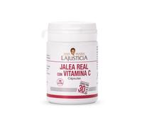 Jalea Real con Vitamina C 60 Cápsulas | Ana María La Justicia | Complemento Alimenticio Natural | Refuerza Defensas y Aporta Energía