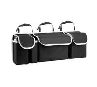 JALILAN 1 ud Organizador de Maletero para Infiniti Project Black S Prototype 2018-, Bolsa de Almacenamiento Suspendida para Asiento Trasero, Tela Oxford Premium Negro