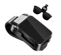 JALILAN Portagafas de Sol Visera del Coche para Alfa Romeo Stelvio 949 I 2017-2024, Clip con Una Mano, Colgar Gafas para Visera de Coche,Coche Interior