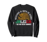 Jalisco Mexican Hispanic Heritage Month Flag Proud México Sudadera