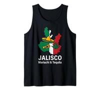 Jalisco México Mariachi Y Tequila Orgullo Jalisco Camiseta sin Mangas