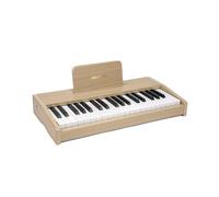 JALOKEE Teclado de piano infantil, piano digital para niños, instrumento musical educativo de juguete, piano de madera para niños y niñas mayores de 3 años (Roble, 37 Teclas)