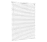 Jalousiescout Persiana Veneciana sin luz Persiana Veneciana de Aluminio, innovadora tecnología de oscurecimiento, protección de la intimidad, sin taladrar, 80 x 175 cm, Blanco Mate
