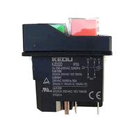 JALYKA Interruptores electromagnéticos Impermeables KJD32D de 250V for Taladro magnético, Accesorios de Herramientas eléctricas, 5 Pines