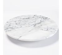 jalz jalz Tocadiscos de Cocina Lazy Susan de mármol de 12 Pulgadas