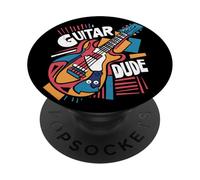 Jam Night Energy For Guitar Dude Fans PopSockets PopGrip Adhesivo
