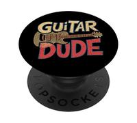 Jam Night Energy For Guitar Dude Fans PopSockets PopGrip Adhesivo
