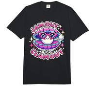 Jam out with Your Clam out, Divertida Fiesta, Club, Noche de Chicas Comfort Colors Adult Heavyweight T-Shirt