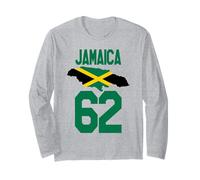 Jamaica 62 Jamaican Independence Flag Manga Larga