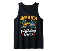 Jamaica Birthday Crew 2026 Matching Family Trip Cruise Squad Camiseta sin Mangas