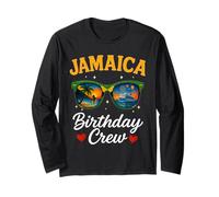 Jamaica Birthday Crew 2026 Matching Family Trip Cruise Squad Manga Larga