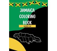 Jamaica Coloring Book for Kids Ages 3-8 Fun & Easy Island Coloring Pages with Beaches, Culture, and Jamaican Scenes