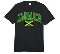 Jamaica Flag Jamaican Graphic tee T-Shirt for Men and Women Comfort Colors Adult Heavyweight T-Shirt