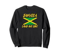 Jamaica Land We Love Bandera Jamaicana Carnaval Caribe Sudadera