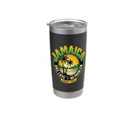jamaica one love no problem desde 1982 reggae Vaso térmico de acero inoxidable de doble pared