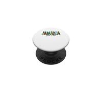 Jamaica One Love Tropical Beach Vacaciones Isla del Caribe PopSockets PopGrip Adhesivo