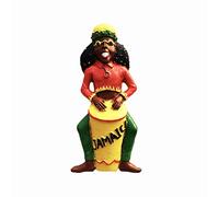 Jamaica Rock Man 3D imán de nevera regalo de recuerdo, hecho a mano para el hogar y la cocina decoración Jamaica refrigerador imán colección