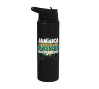Jamaica Small Island Independencia masiva 6 de agosto de 1962 Stainless Steel Insulated Water Bottle