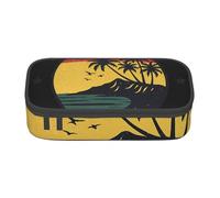 Jamaica Tropic-Standard-Scale-4_00x - Estuche grande de almacenamiento para lápices, suministros escolares, viajes, estudiantes, profesionales