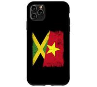 Jamaica Vietnam Media Bandera Jamaicana Vietnamita Historia Carcasa para iPhone 11 Pro MAX
