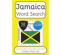 Jamaica Word Search Book: Words Search With Easy To Read Print about Jamaica, Travel, Culture and More | 6x9 inches, 100 pages | 50 puzzles. Ideal for teens, seniors and adults. Instructions in English, Spanish, Italian, French and German.