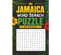 Jamaica Word Search Puzzle: 55 Puzzles Word Search about Jamaica and More | 6x9 inches, 110 pages | Gift for Jamaica & Countries Lover