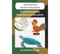 Jamaica Word Search Puzzle Book: Easy to read word searches about Jamaica, Jamaican culture, Jamaican food and more| 110 pages, 6x9 inches| 50+ ... holidays, friends, relaxation, appointments