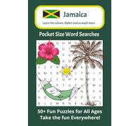 Jamaica Word Search Puzzle Book Pocket Sized Edition: Easy to read and portable word searches about Jamaican food, culture and heritage| 4x6 inches, ... clinics, free times, wait times, relaxation