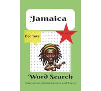 Jamaica Word Search Puzzle Book: Word searches with easy to read print about Jamaica, Beaches, Caribbean Holiday and Travel | 6x9 inches, 110 pages |50+ puzzles - great for gifts.