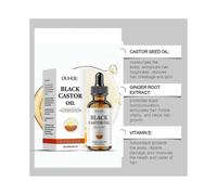 Jamaican Black Castor Oil for Hair Growth - Organic Cold Pressed Unrefined, Natural Hair Castor Oil for Treatment Scalp, Growth Hair Eyelashes Eyebrow