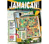 JAMAICAN COLORS: Image Word Search Puzzles
