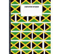 Jamaican Flag Notebook - Blank Journal with Jamaica National Flag Cover: 100 Unlined Pages, Perfect for Writing, Drawing & Caribbean Pride Gifts
