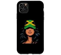 Jamaican Girl Jamaica Bandera Orgullosa Afro Jamaicana Mujeres Carcasa para iPhone 11 Pro MAX