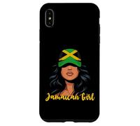 Jamaican Girl Jamaica Bandera Orgullosa Afro Jamaicana Mujeres Carcasa para iPhone XS MAX