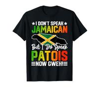 Jamaican Patois Wah Gwaan Caribbean Island Slang Camiseta