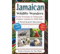 Jamaican Wildlife Wonders: Word Search for Easy to Read Print - Jamaican Wildlife, Birdlife, Marine & Coastal Wildlife, Endemic Species and more | 6 x ... Anytime you want to Relax. A Great Gift Idea!