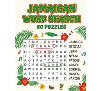 Jamaican Word Search: 50 Fun Word Puzzles Inspired by Jamaican Culture