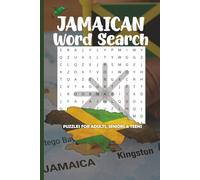 Jamaican Word Search Puzzle Book: Word Search with Easy to Read Prints about Jamaica | 6x9 inches, 110 pages | 50+ Puzzles… Perfect Gift