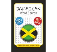 Jamaican Word Search Puzzle Book: Word Searches with Easy to Read Print about Jamaican, Local Slang, Jamaican History and More I 6x9 inches, 110 pages ... … Gift for Vacations, Holidays and Free Times