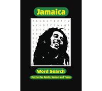 Jamaican Word Search Puzzle Book: Word Searches with Easy to Read Print all about Jamaica and More | 6x9 inches, 110 pages | 50+ Puzzles | Gifts for Vacations, Holidays and Free Times